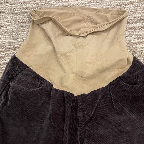 Jessica Simpson Maternity Corduroy Pants - Picture 2 of 4